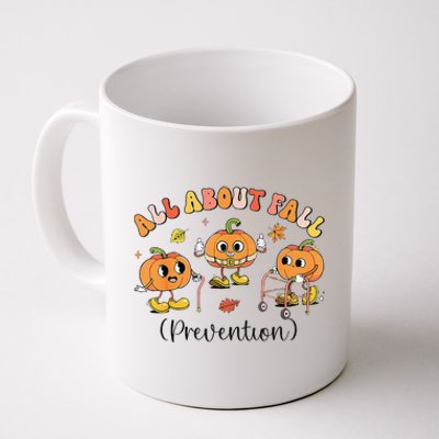 Retro I Love Fall Prevention Fall Occupational Therapy Ot Coffee Mug