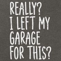 Really I Left My Garage For This Car Auto Mechanic Cotton Canvas Backpack