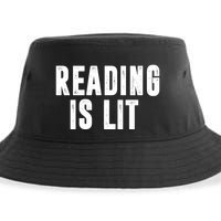 Reading Is Lit Sustainable Bucket Hat