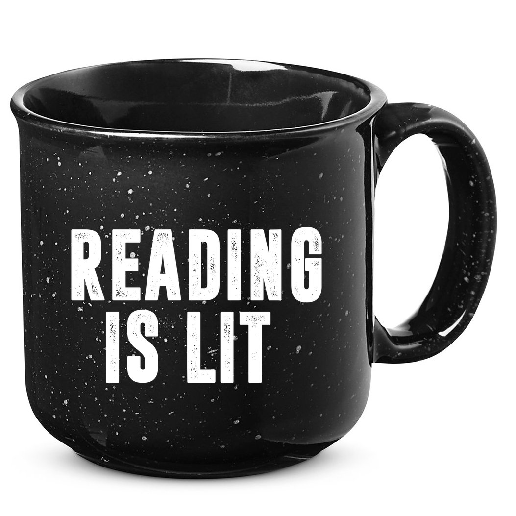 Reading Is Lit 15oz Campfire Ceramic Mug
