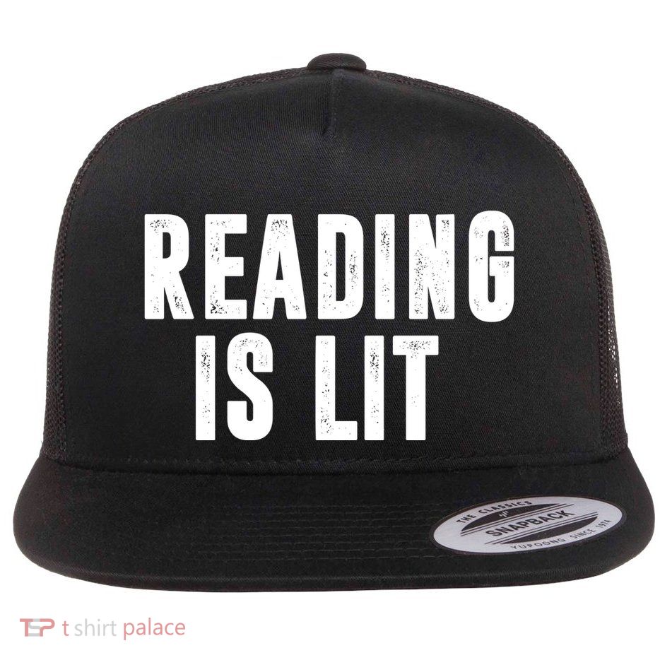 Reading Is Lit Flatbill Hat
