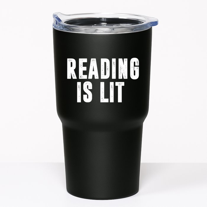 Reading Is Lit Tumbler