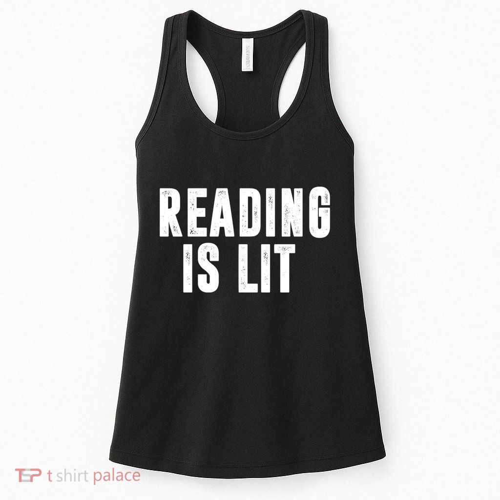 Reading Is Lit Womens Tank Top