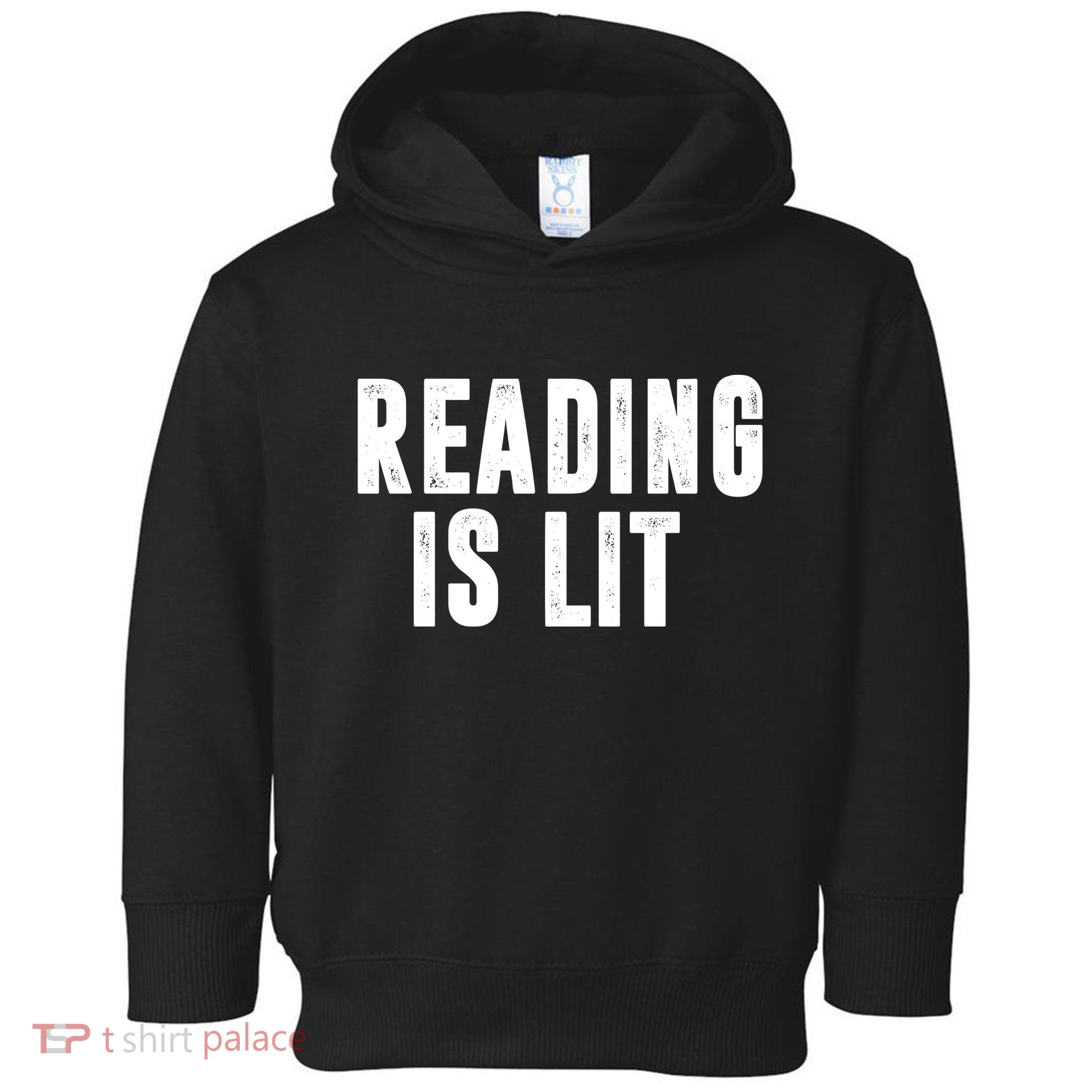 Reading Is Lit Toddler Hoodie