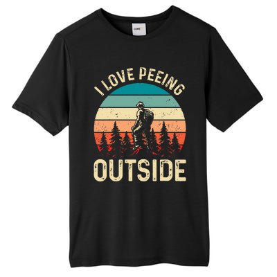 retro I love peeing outside Wilderness Glamping Nature Tall Fusion ChromaSoft Performance T-Shirt