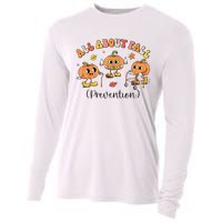 Retro I Love Fall Prevention Fall Occupational Therapy Ot Cooling Performance Long Sleeve Crew