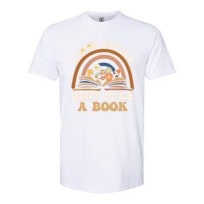 Rainbow I Look Better Bent Over A Book Softstyle CVC T-Shirt