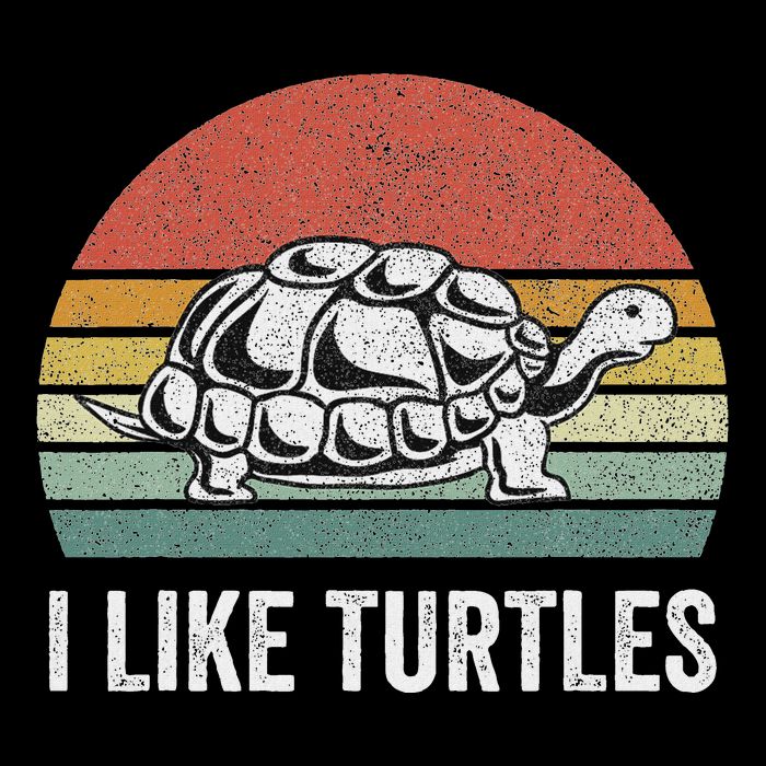 Retro I Like Turtles Turtle Turtle Lover Gifts Vintage Button