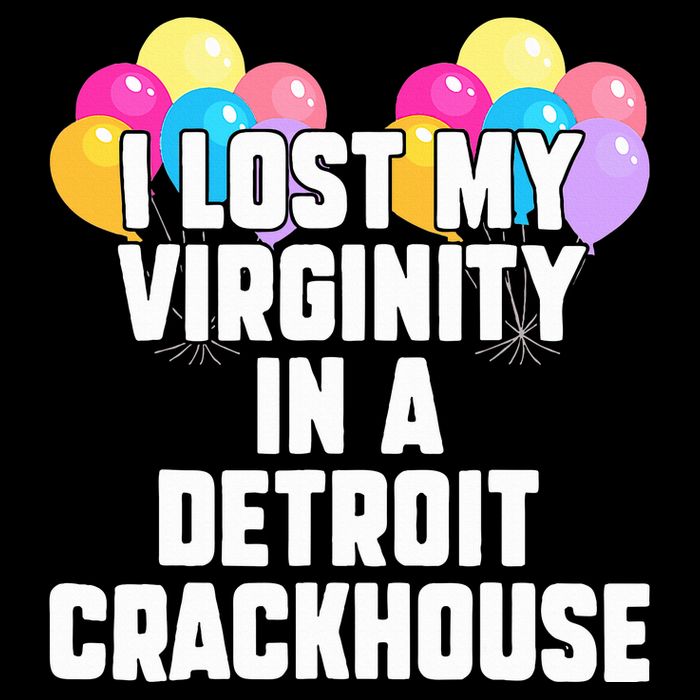retro I lost my virginity in a detroit crackhouse  Backpack