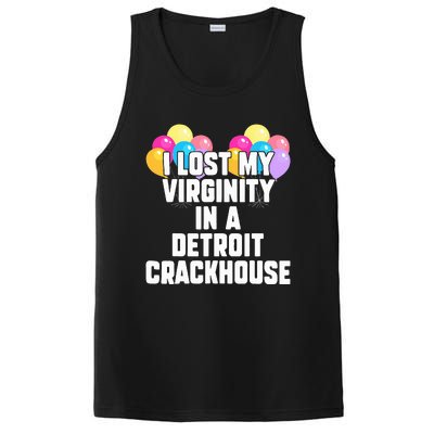 retro I lost my virginity in a detroit crackhouse  PosiCharge Competitor Tank