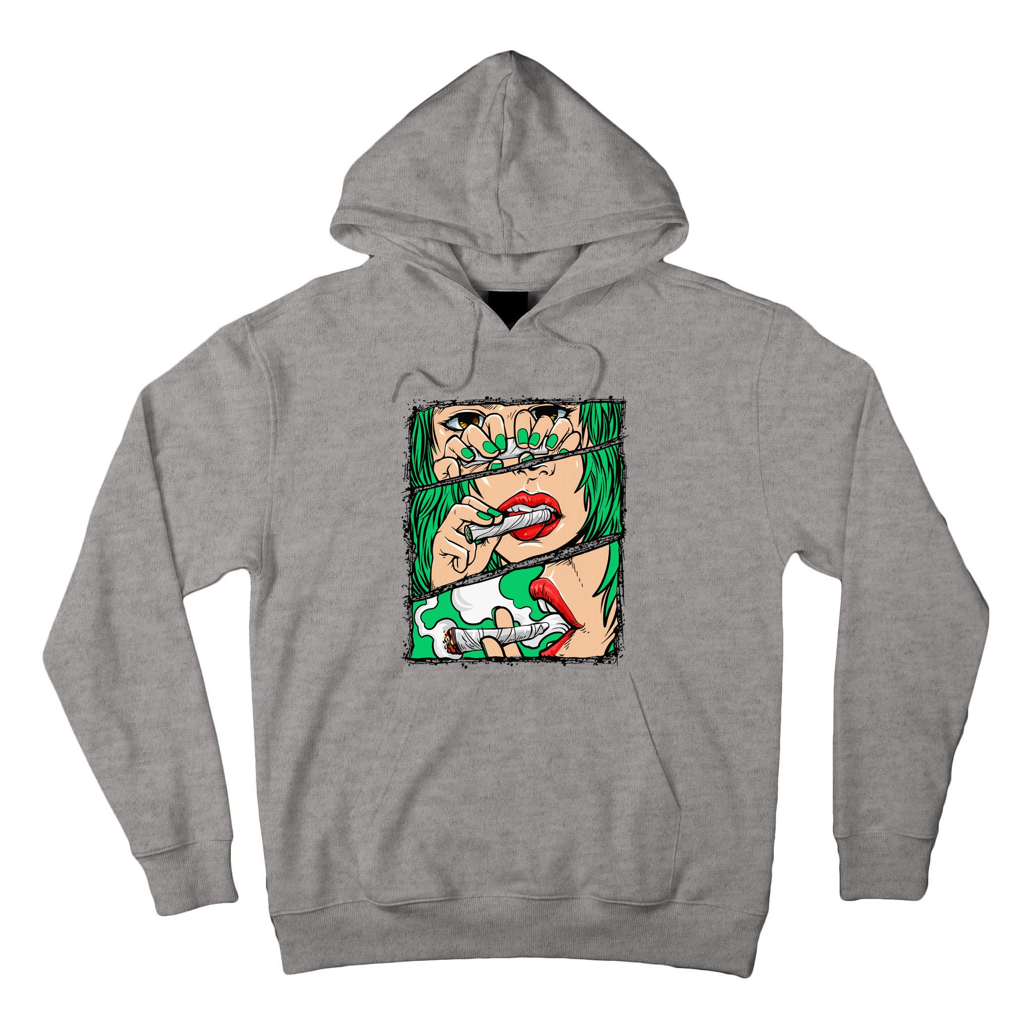 Roll It Lick It Smoke It Marijuana Pot Weed Tall Hoodie