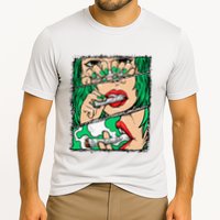 Roll It Lick It Smoke It Marijuana Pot Weed Cooling Performance Crew T-Shirt