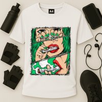 Roll It Lick It Smoke It Marijuana Pot Weed Cooling Performance Crew T-Shirt
