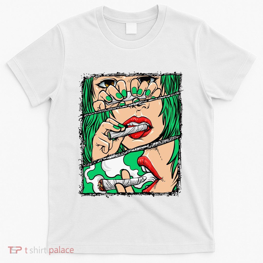 Roll It Lick It Smoke It Marijuana Pot Weed T-Shirt