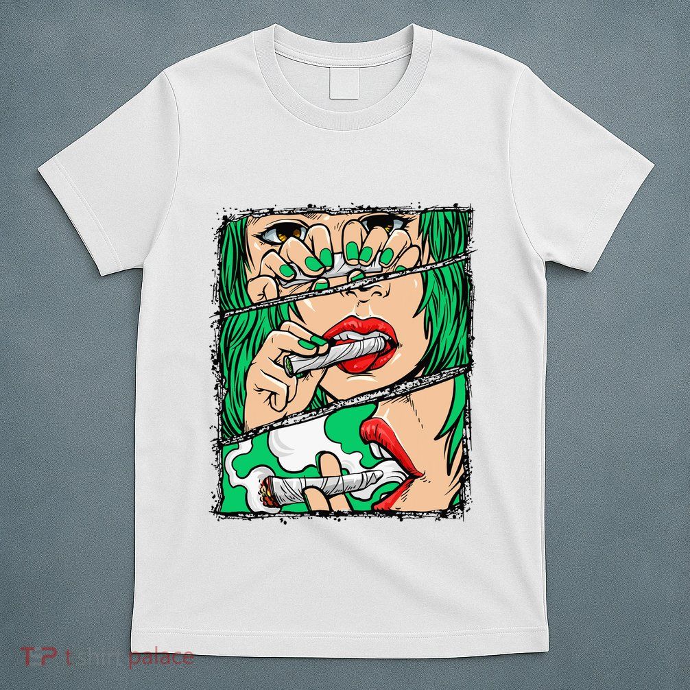 Roll It Lick It Smoke It Marijuana Pot Weed T-Shirt