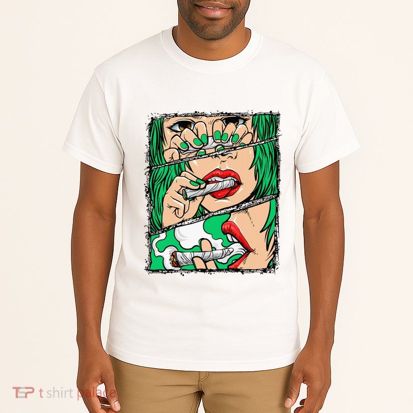 Roll It Lick It Smoke It Marijuana Pot Weed Tall T-Shirt