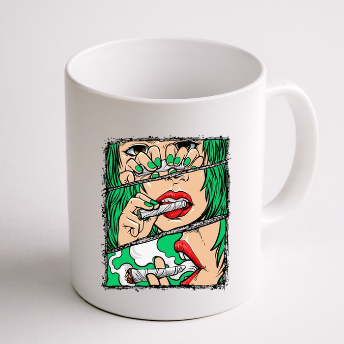 Roll It Lick It Smoke It Marijuana Pot Weed Mug