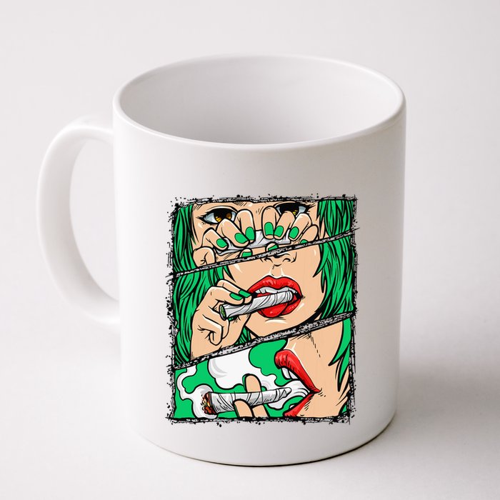 Roll It Lick It Smoke It Marijuana Pot Weed Mug