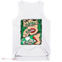 Roll It Lick It Smoke It Marijuana Pot Weed Tank Top