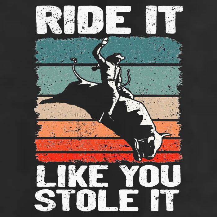 Ride It Like You Stole It Rodeo Bull Riding Cowboy Adult Drive Performance Visor
