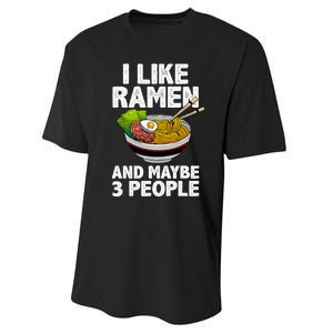 retro i like ra anh maybe 3 people  Performance Sprint T-Shirt