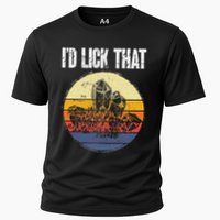 Rockhound ID Lick That Retro Geology Rock Collecting Cooling Performance Crew T-Shirt