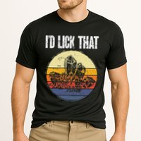 Rockhound ID Lick That Retro Geology Rock Collecting Cooling Performance Crew T-Shirt
