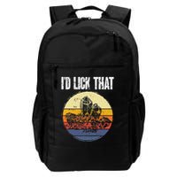 Rockhound ID Lick That Retro Geology Rock Collecting Backpack