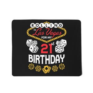 Rolling In Las Vegas For My 21st Birthday Mousepad