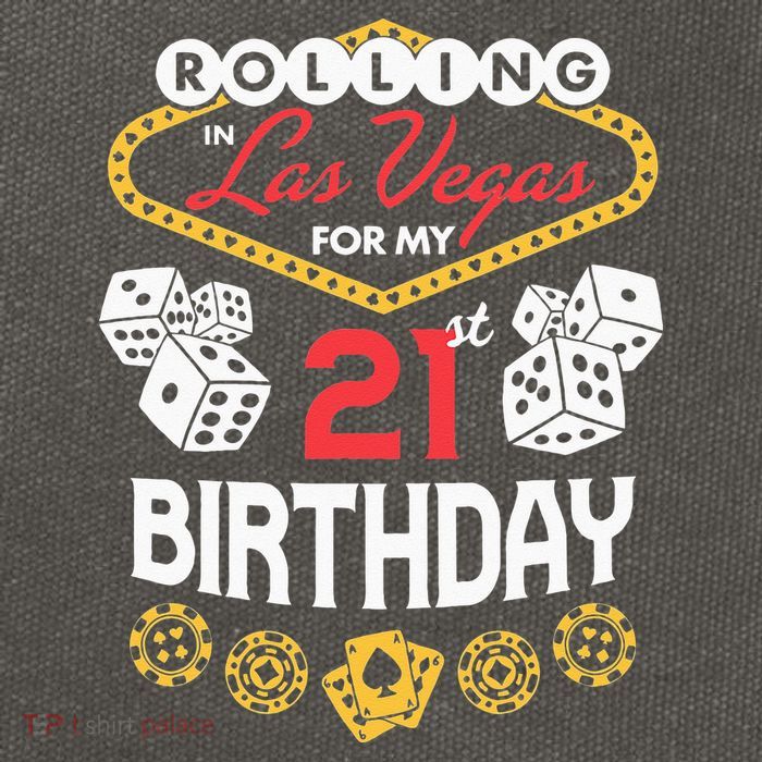 Rolling In Las Vegas For My 21st Birthday Cotton Canvas Backpack
