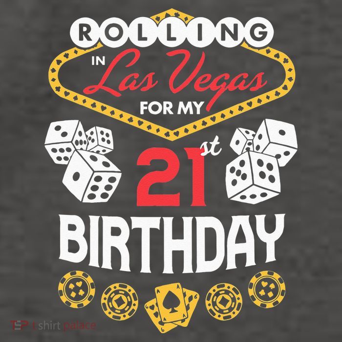 Rolling In Las Vegas For My 21st Birthday Vector Backpack