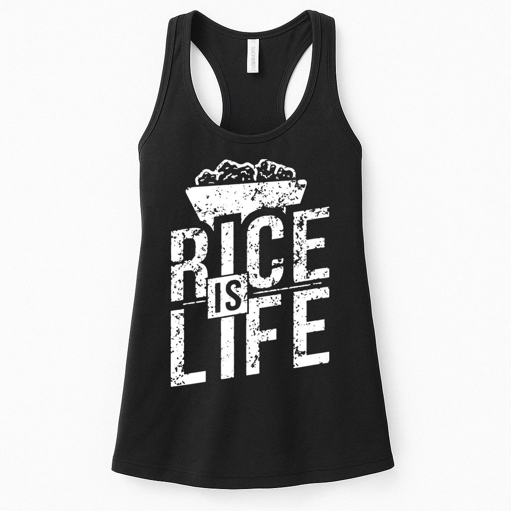 Rice Is Life Womens Tank Top