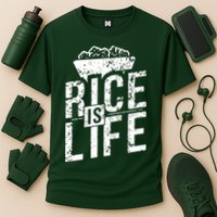 Rice Is Life Cooling Performance Crew T-Shirt