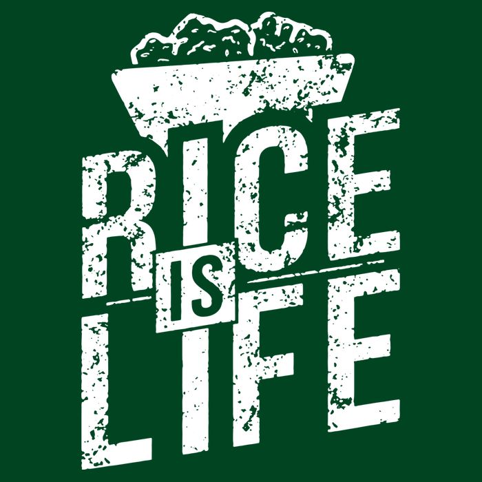 Rice Is Life Cooling Performance Crew T-Shirt