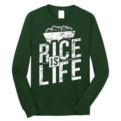 Rice Is Life Long Sleeve Shirt
