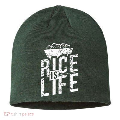 Rice Is Life Sustainable Beanie