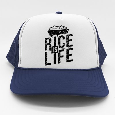 Rice Is Life Trucker Hat