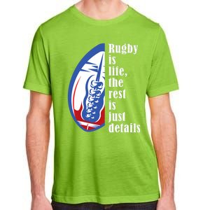 Rugby Is Life Rugby Squad Funny Rugby Sports Adult ChromaSoft Performance T-Shirt