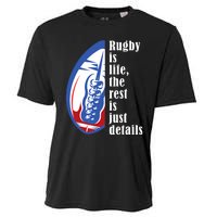 Rugby Is Life Rugby Squad Funny Rugby Sports Cooling Performance Crew T-Shirt