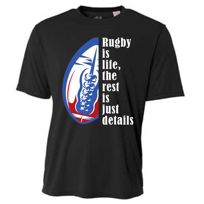 Rugby Is Life Rugby Squad Funny Rugby Sports Cooling Performance Crew T-Shirt