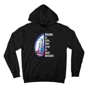 Rugby Is Life Rugby Squad Funny Rugby Sports Hoodie