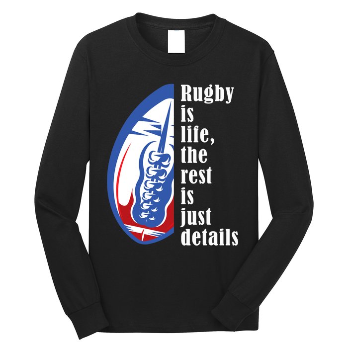 Rugby Is Life Rugby Squad Funny Rugby Sports Long Sleeve Shirt