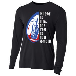 Rugby Is Life Rugby Squad Funny Rugby Sports Cooling Performance Long Sleeve Crew