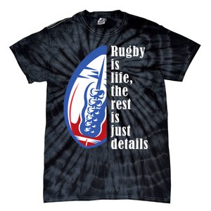 Rugby Is Life Rugby Squad Funny Rugby Sports Tie-Dye T-Shirt