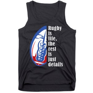 Rugby Is Life Rugby Squad Funny Rugby Sports Tank Top