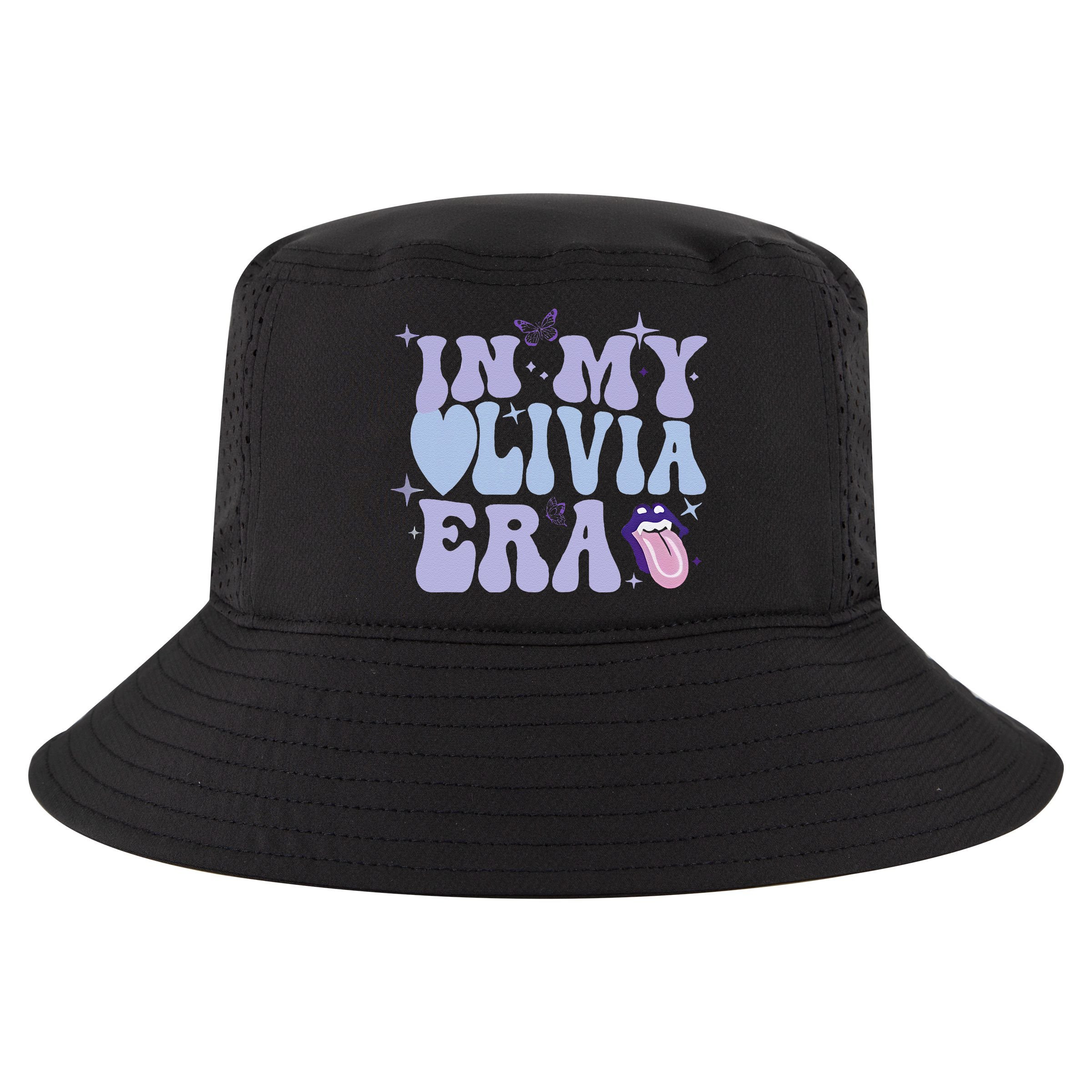 Retro In My Olivia Era Gift Cool Comfort Performance Bucket Hat