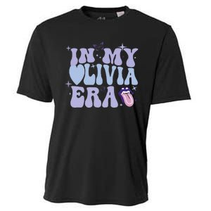 Retro In My Olivia Era Gift Cooling Performance Crew T-Shirt