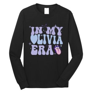 Retro In My Olivia Era Gift Long Sleeve Shirt