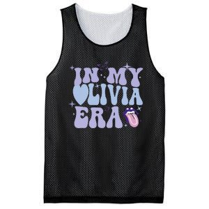 Retro In My Olivia Era Gift Mesh Reversible Basketball Jersey Tank