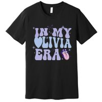 Retro In My Olivia Era Gift Premium T-Shirt